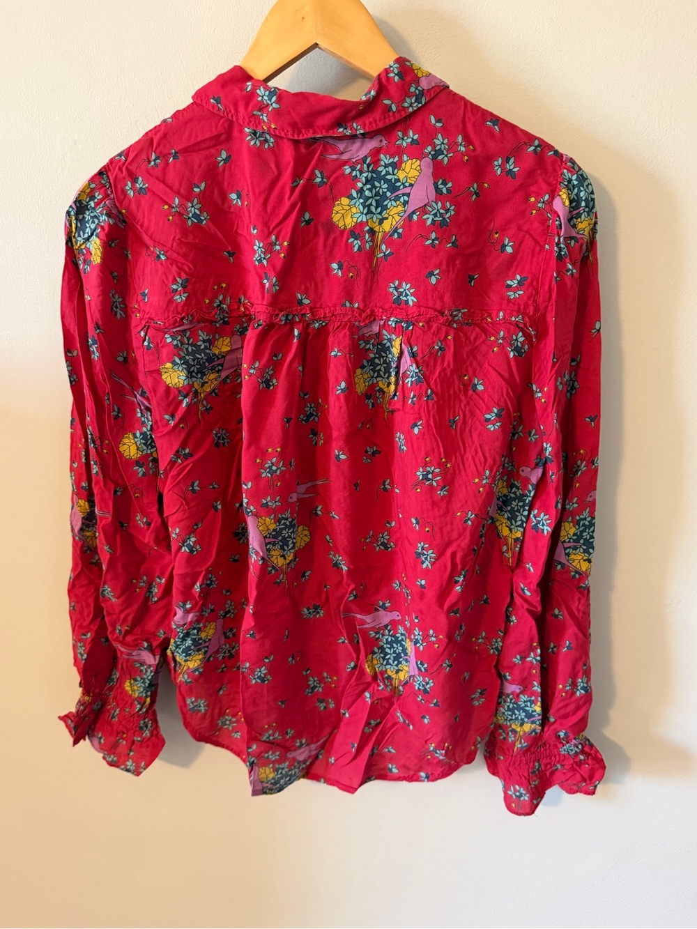 Maeve by Anthropologie Fredericka Buttondown Blouse 10 - Picture 9 of 9